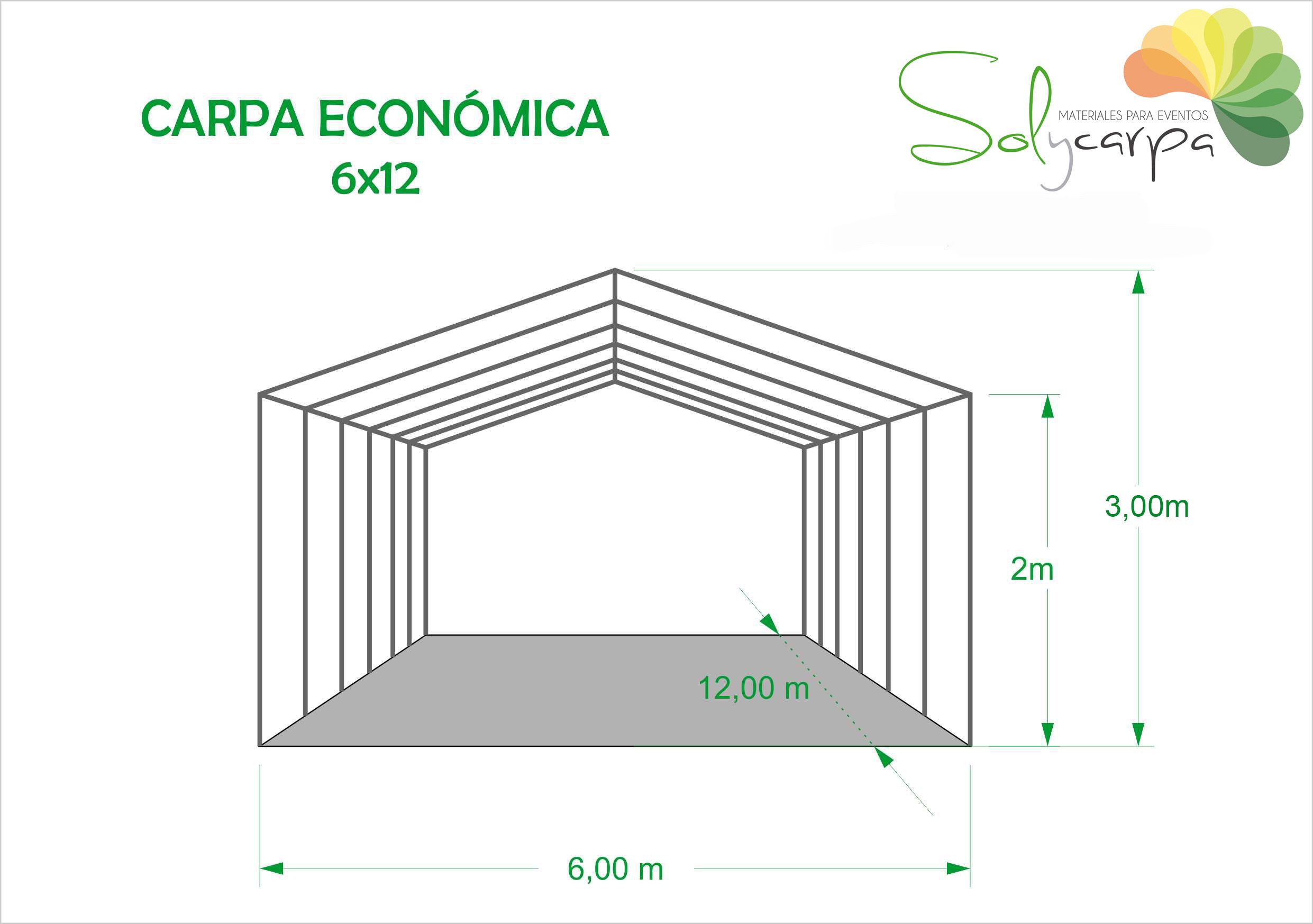 COTAS CARPA ECONOMICA 6x12
